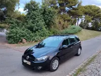 Usado VW Golf VI Advance 105 CV (77 kW) 2011 Negro Berlina
