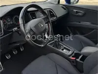 Usado Seat Leon FR 125 CV (91 kW) 2018 Azul Berlina