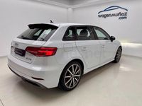 Usado Audi A3 S-Line 116 CV (85 kW) 2019 Blanco Berlina