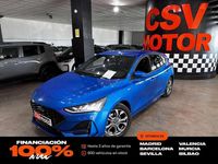 Usado Ford Focus ST-Line 126 CV (92 kW) 2023 Azul Berlina
