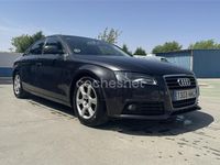 Usado Audi A4 136 CV (100 kW) 2011 Negro Berlina