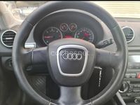 Usado Audi A3 105 CV (77 kW) 2007 Negro Berlina
