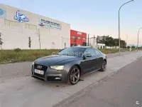 Usado Audi A5 S-Line 225 CV (165 kW) 2015 Gris / plata Coupe