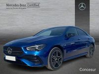 Usado Mercedes CLA250e 218 CV (160 kW) 2025 Negro Berlina