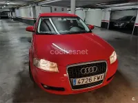 Usado Audi A3 Ambiente 115 CV (84 kW) 2007 Rojo Utilitario