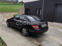 Usado Mercedes C220 Avantgarde 150 CV (110 kW) 2008 Negro Berlina