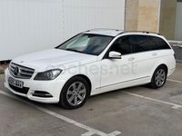Usado Mercedes C200 136 CV (100 kW) 2013 Blanco Familiar
