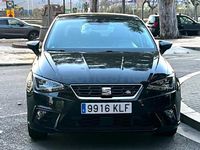 Usado Seat Ibiza FR 90 CV (66 kW) 2018 Negro Berlina