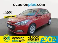 Usado Hyundai i20 84 CV (61 kW) 2018 Rojo Berlina