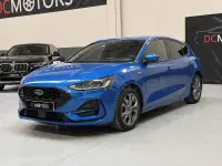 Usado Ford Focus ST-Line 125 CV (91 kW) 2022 Azul Berlina
