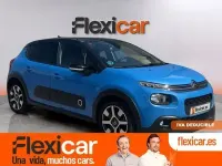 Usado Citroën C3 Feel 68 CV (50 kW) 2018 Azul Utilitario