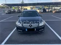 Usado Mercedes C220 Avantgarde 170 CV (125 kW) 2008 Negro Familiar