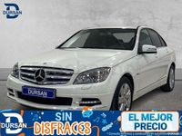 Usado Mercedes C180 Avantgarde 156 CV (114 kW) 2010 Blanco Berlina