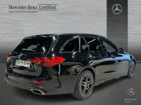 Usado Mercedes C220 AMG line 200 CV (147 kW) 2024 Negro Familiar