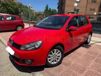 Usado VW Golf VI 105 CV (77 kW) 2011 Rojo Utilitario