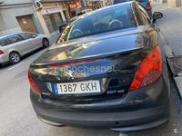 Usado Peugeot 207 CC 120 CV (88 kW) 2008 Negro Descapotable