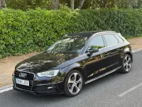Usado Audi A3 Attraction 150 CV (110 kW) 2015 Negro Berlina