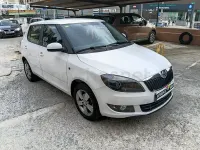 Usado Skoda Fabia Ambition 70 CV (51 kW) 2014 Blanco Familiar