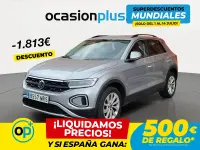Usado VW T-Roc Life 115 CV (84 kW) 2024 Gris SUV