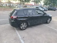 Usado Peugeot 308 Style 130 CV (95 kW) 2016 Negro Berlina