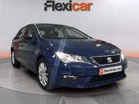Usado Seat Leon Reference 115 CV (84 kW) 2018 Azul Berlina