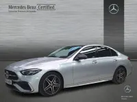 Usado Mercedes C220 AMG line 200 CV (147 kW) 2025 Gris Berlina