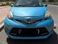 Usado Toyota Aygo City 68 CV (50 kW) 2013 Azul Utilitario