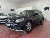 Usado Mercedes GLC220 170 CV (125 kW) 2018 Negro SUV