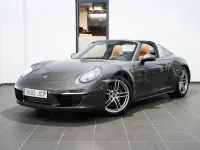 Usado Porsche 911 Targa 4 350 CV (257 kW) 2015 Gris / plata Descapotable