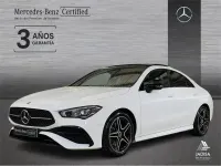 Usado Mercedes CLA200 163 CV (119 kW) 2024 Blanco Berlina
