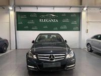 Usado Mercedes C220 Avantgarde 170 CV (125 kW) 2011 Azul Berlina