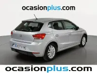 Usado Seat Ibiza Style 80 CV (58 kW) 2019 Gris plata Utilitario