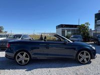 Usado Audi A3 Cabriolet Ambition 150 CV (110 kW) 2016 Azul Descapotable