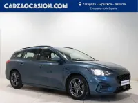 Usado Ford Focus ST-Line 125 CV (91 kW) 2019 Azul Familiar