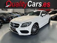 Usado Mercedes C220 170 CV (125 kW) 2016 Blanco Coupe