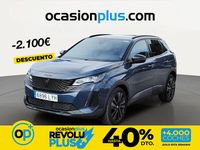 Usado Peugeot 3008 GT 130 CV (95 kW) 2022 Azul SUV