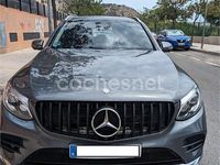 Usado Mercedes GLC220 AMG line 170 CV (125 kW) 2016 Gris / plata SUV