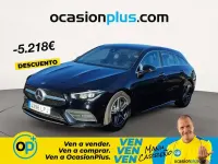Usado Mercedes CLA200 Shooting Brake 150 CV (110 kW) 2021 Negro Familiar