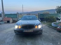 Usado Mercedes E270 Avantgarde 170 CV (125 kW) 2003 Azul Berlina