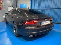 Usado Audi A7 Sportback 218 CV (160 kW) 2015 Gris / plata Utilitario