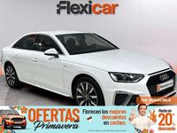Usado Audi A4 S-Line 136 CV (100 kW) 2021 Blanco Familiar