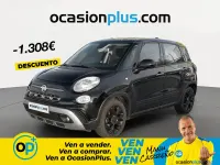 Usado Fiat 500L Cross 95 CV (69 kW) 2021 Negro Monovolumen