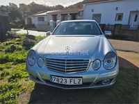 Usado Mercedes E220 Elegance 150 CV (110 kW) 2007 Gris / plata Berlina