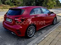 Usado Mercedes A200 AMG line 136 CV (100 kW) 2017 Rojo Berlina