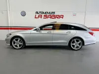 Usado Mercedes CLS350 Shooting Brake 258 CV (189 kW) 2015 Gris / plata Familiar