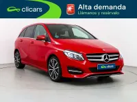 Usado Mercedes B200 136 CV (100 kW) 2018 Rojo Monovolumen