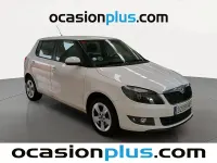 Usado Skoda Fabia Fresh 75 CV (55 kW) 2014 Blanco Utilitario