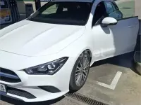 Brugt Mercedes CLA200 Shooting Brake 150 HK (110 kW) 2021 Hvid Stationcar