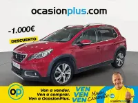 Usado Peugeot 2008 Allure 110 CV (80 kW) 2017 Rojo SUV