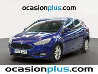 Usado Ford Focus Trend+ 125 CV (91 kW) 2017 Azul Utilitario